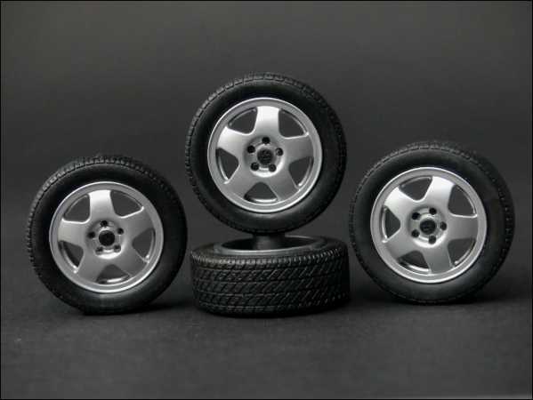 1:18 VW Golf 3 MK3 VR6 Wheel Set